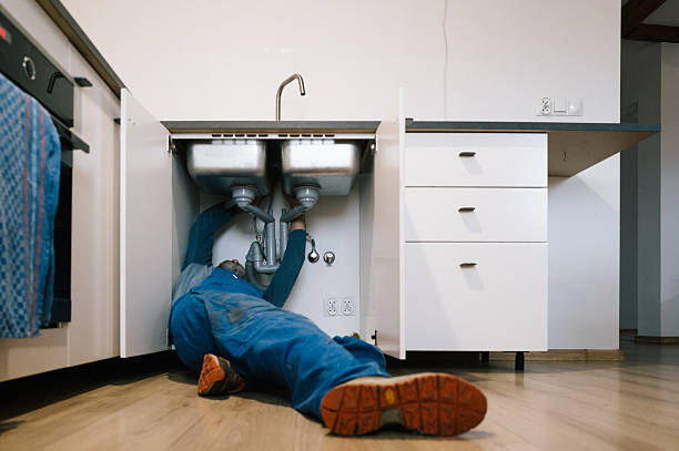 Professional Leak Detection technician working in Alexandria, OH